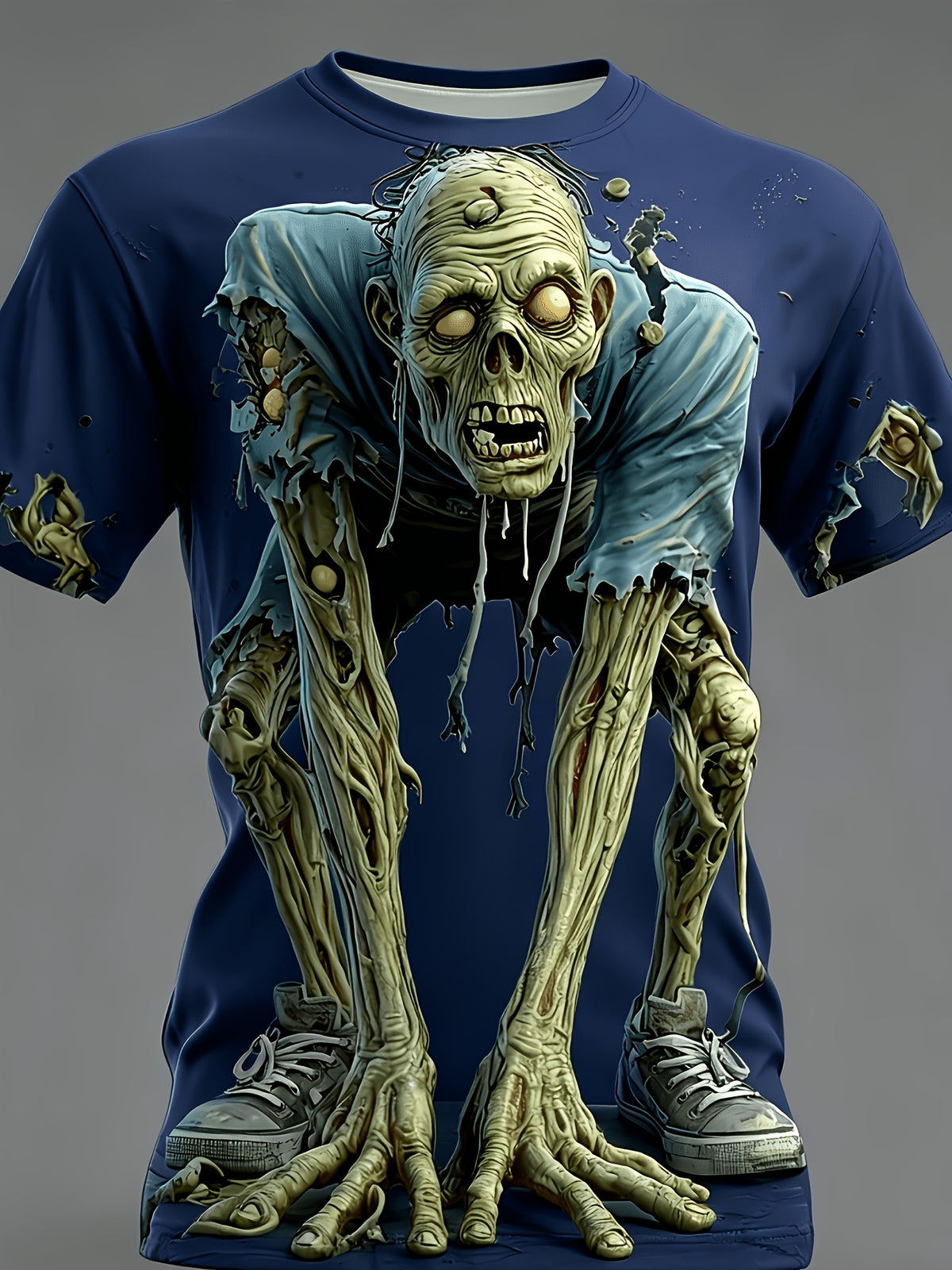 Men’s Zombie Graphic Short Sleeve T-Shirt